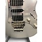 Used Ibanez RG5SP2 Silver Solid Body Electric Guitar