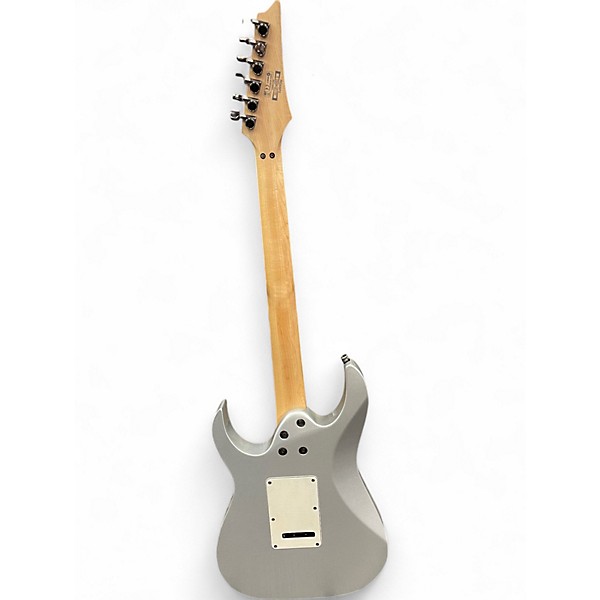 Used Ibanez RG5SP2 Silver Solid Body Electric Guitar