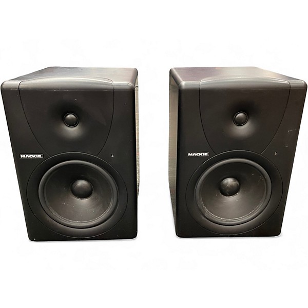 Used Mackie MR8 Pair Powered Monitor