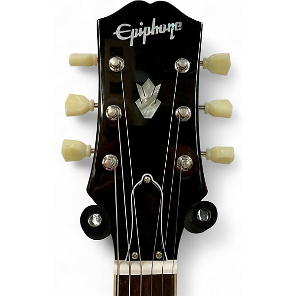 Used Epiphone ES335 Candy Apple Red Hollow Body Electric Guitar