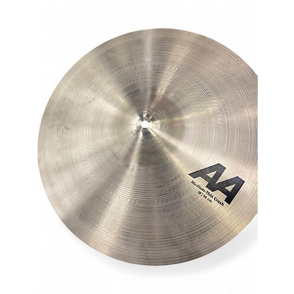 Used SABIAN 18in AA Medium Thin Crash Cymbal