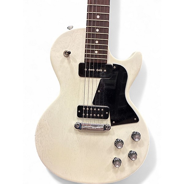 Used Gibson Les Paul Special White Solid Body Electric Guitar