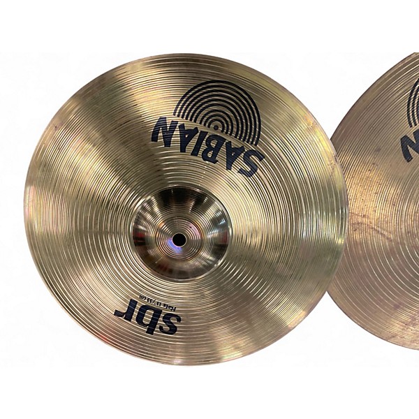 Used SABIAN 13in SBR Hi Hat Pair Cymbal