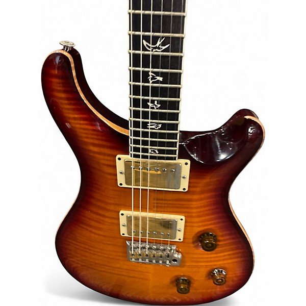 Used PRS 25th Anniversary Custom 24 smoked amber Solid Body Electric Guitar