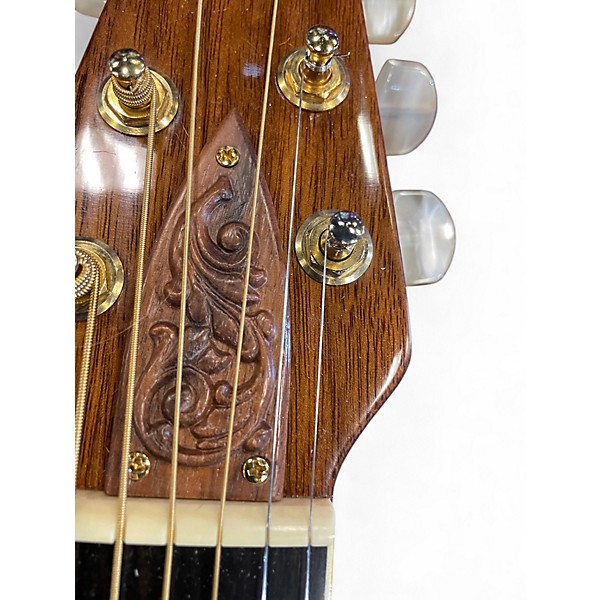 Vintage 1977 Ovation 1867 Legend Natural Acoustic Electric Guitar