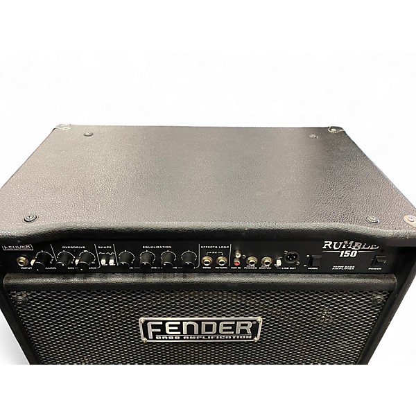 Used Fender Rumble 150 150W 1x15 Bass Combo Amp