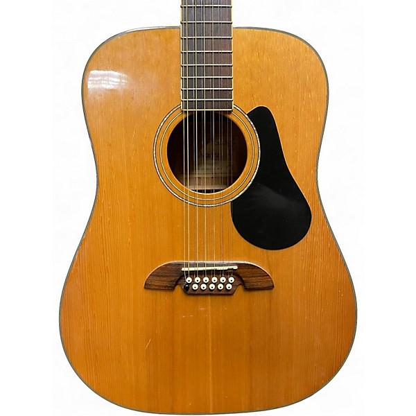 Used Alvarez AD60S Natural 12 String Acoustic Guitar