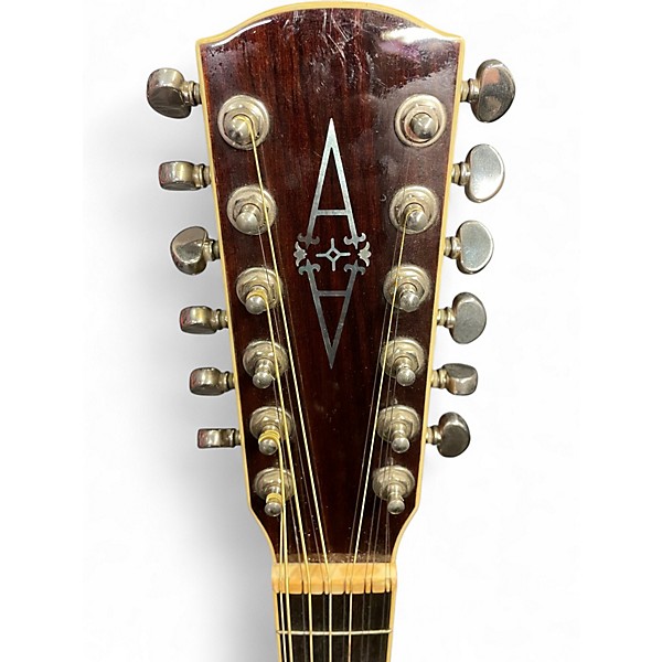 Used Alvarez AD60S Natural 12 String Acoustic Guitar