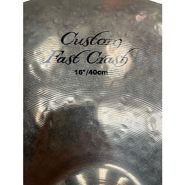 Used 2007 Zildjian 16in K Custom Fast Crash Cymbal