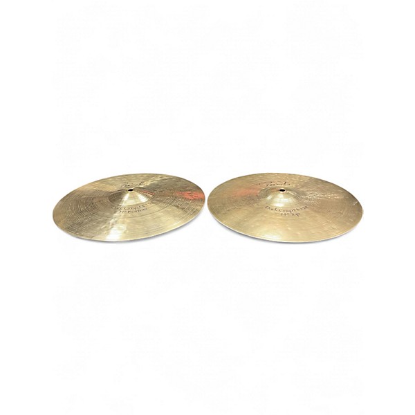 Used Paiste 14in Signature Dark Crisp Hi Hat Pair Cymbal