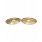 Used Paiste 14in Signature Dark Crisp Hi Hat Pair Cymbal