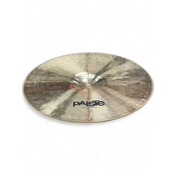 Used Paiste 14in Signature Dark Crisp Hi Hat Pair Cymbal