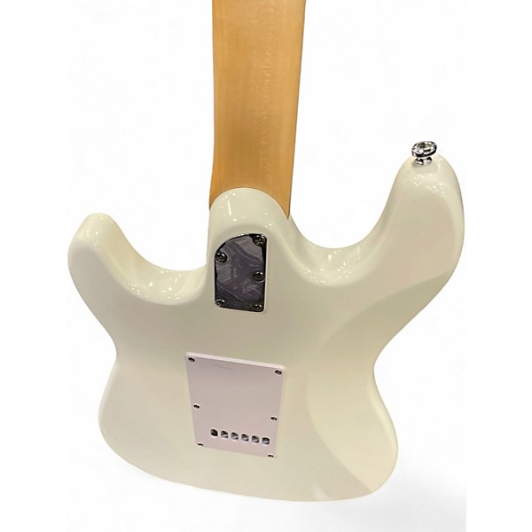 Used Sterling by Music Man cutlass White Solid Body Electric Guitar
