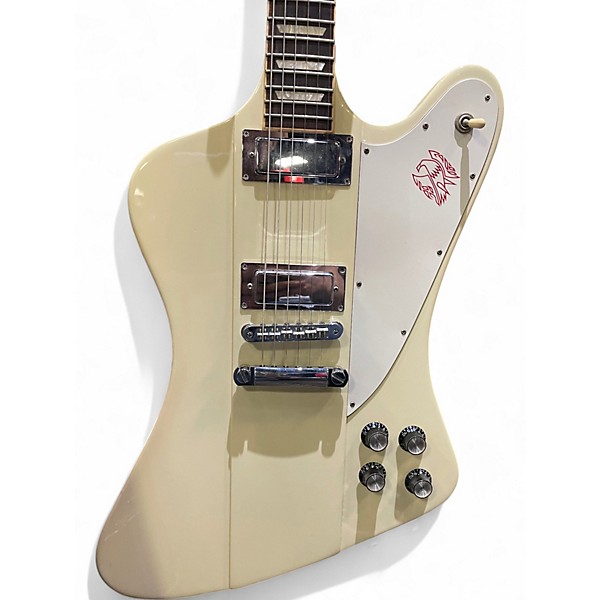 Used 2014 Gibson 120th Anniversary Firebird Vintage White Solid Body Electric Guitar