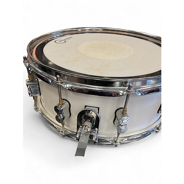 Used PDP by DW 14X5.5 Concept Series Snare Pearl White Drum