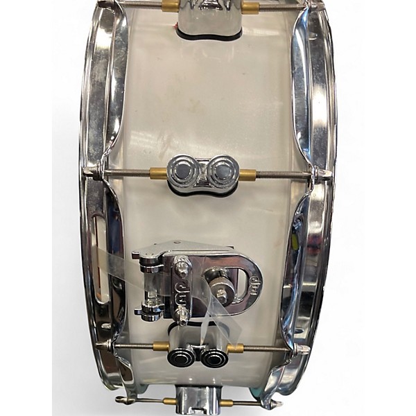 Used PDP by DW 14X5.5 Concept Series Snare Pearl White Drum