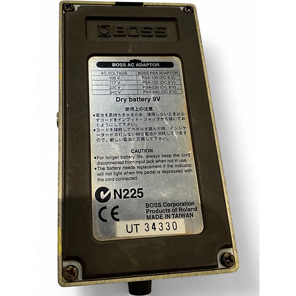 Used BOSS SD1 Super Overdrive Effect Pedal