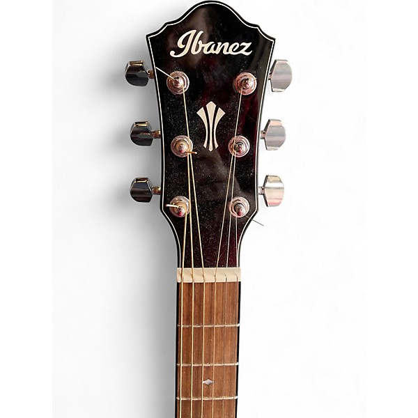 Used Ibanez AEG62-NMH Natural Acoustic Electric Guitar