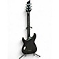 Used Schecter Guitar Research C1 Platinum Trans Black Solid Body Electric Guitar