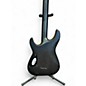 Used Schecter Guitar Research C1 Platinum Trans Black Solid Body Electric Guitar