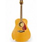 Used Yamaha FX335 Natural Acoustic Electric Guitar thumbnail
