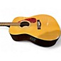 Used Yamaha FX335 Natural Acoustic Electric Guitar