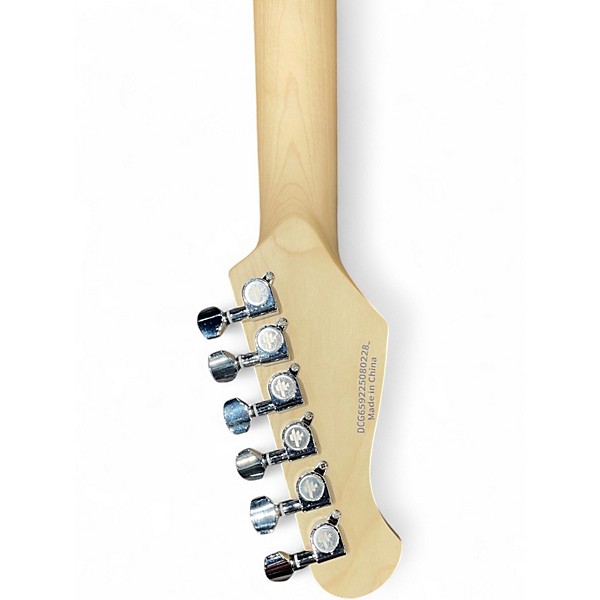 Used Donner dst-80 Natural Solid Body Electric Guitar