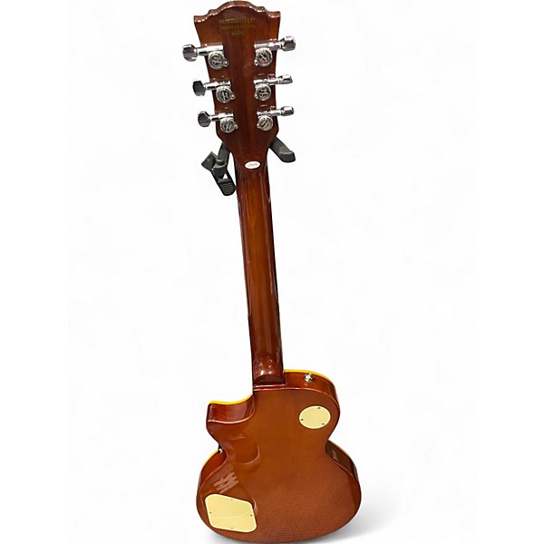 Used Firelfly Classic LP Style Trans Brown Solid Body Electric Guitar