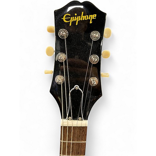 Used Epiphone Yungblood Signature SG Black and White Solid Body Electric Guitar