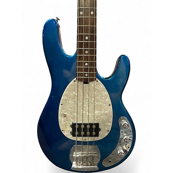 Used OLP STRINGRAY BLUE Electric Bass Guitar