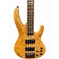 Used ESP LTD B204BM Burled Maple Electric Bass Guitar