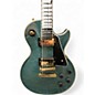 Used Epiphone Les Paul Custom Trans Blue Solid Body Electric Guitar