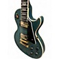 Used Epiphone Les Paul Custom Trans Blue Solid Body Electric Guitar