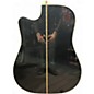 Used Takamine EF341C Black Acoustic Guitar