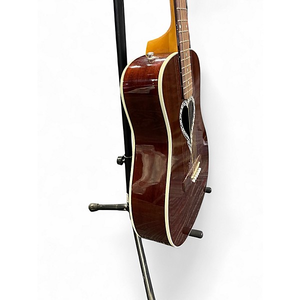 Used Fender Malibu  Mahogany Acoustic Guitar