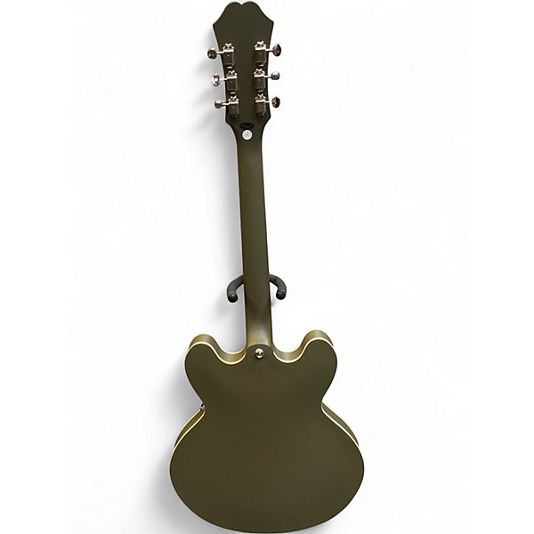 Used Epiphone Casino WORN Royal Olive Hollow Body Electric Guitar