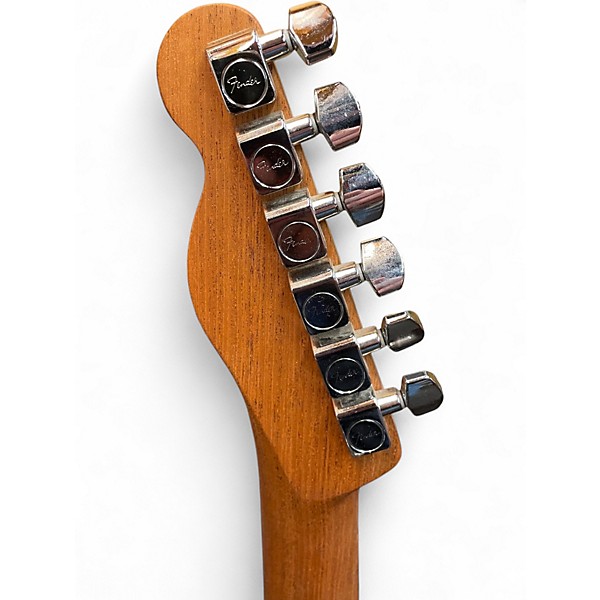 Used Fender Acoustasonic Player Telecaster Black Acoustic Electric Guitar