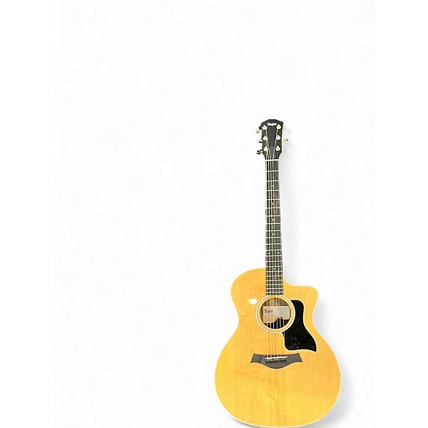 Used Taylor 214CE Natural Acoustic Electric Guitar
