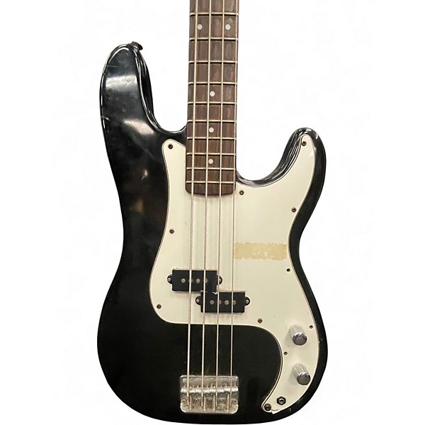 Used J. Reynolds bass Black and White Electric Bass Guitar