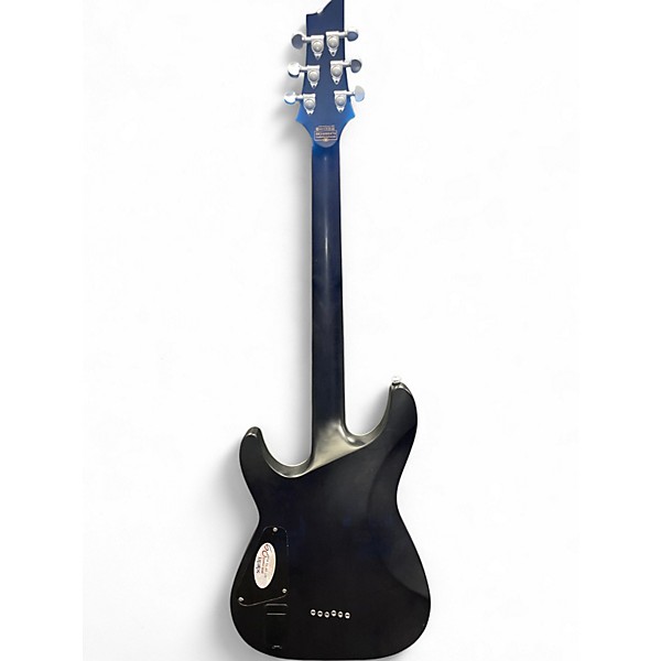 Used Schecter Guitar Research C1 Platinum Black burst Solid Body Electric Guitar