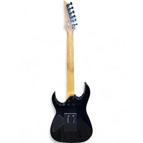 Used Ibanez GRG220 Floyd Rose Black burst Solid Body Electric Guitar