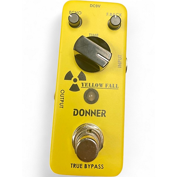 Used Donner YELLOW FALL Effect Pedal