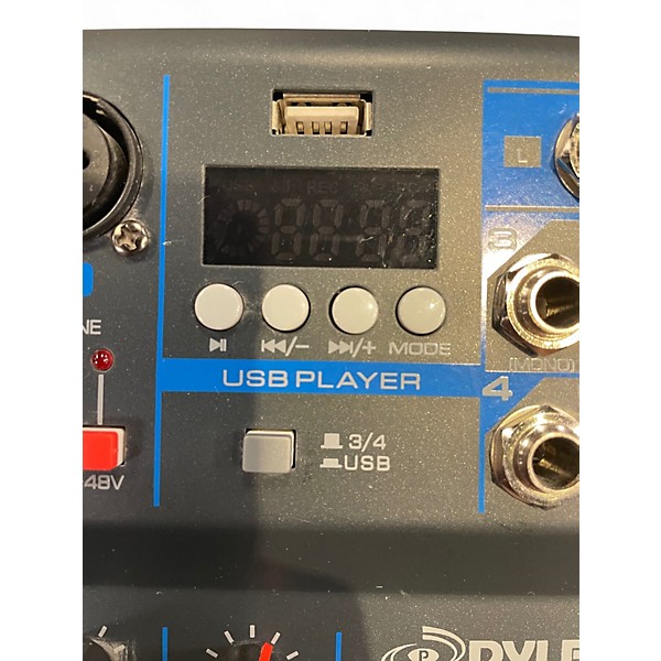 Used 2020s Pyle PMXU43BT Digital Mixer