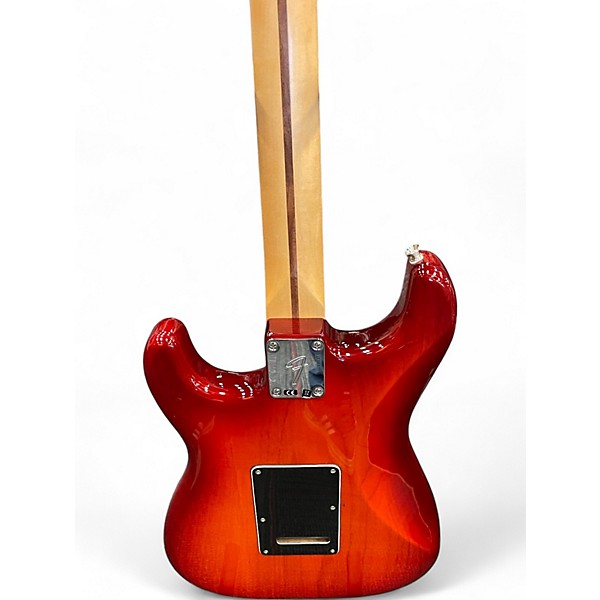 Used Fender Player Stratocaster HSS Plus Top AGED CHERRY BURST Solid Body Electric Guitar