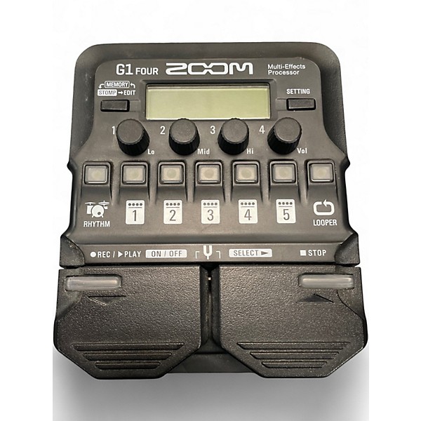 Used Zoom G1 FOUR Effect Processor