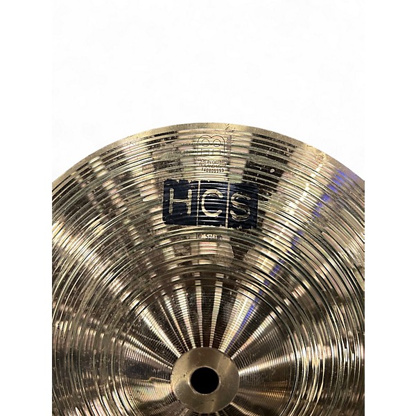 Used MEINL 10in HCS Splash Cymbal