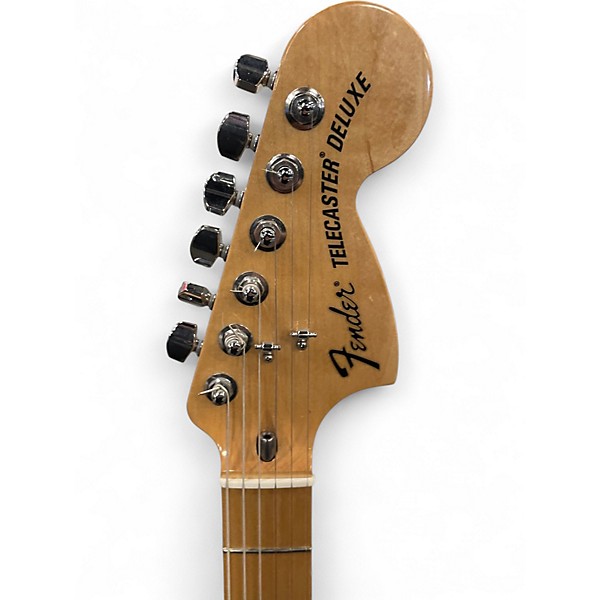 Used Fender Deluxe Telecaster MOCHA Solid Body Electric Guitar