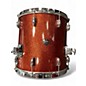 Used Gretsch Drums 5 Piece Renown Burnt Orange Sparkle Drum Kit