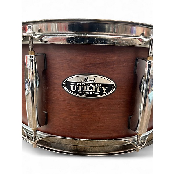 Used Pearl 6.5X14 Modern Utility Maple Snare WALNUT Drum
