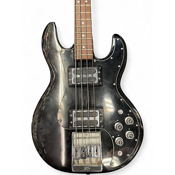 Vintage 1979 Peavey T40 Black Electric Bass Guitar